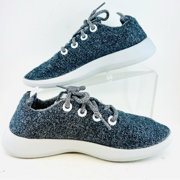 Allbirds Women's Natural Grey Wool Runners Casual Lace Up Sneakers, size 7 - Picture 4 of 11